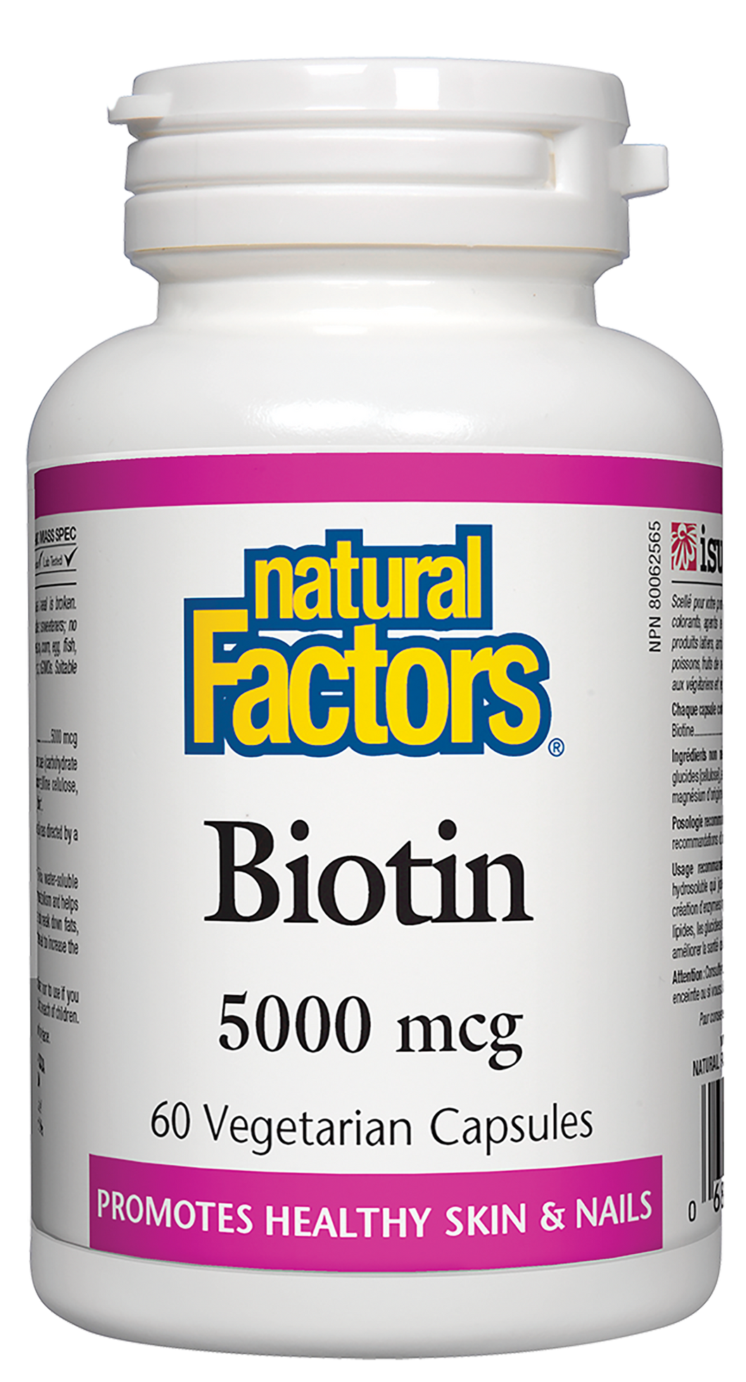Natural Factors Biotin 5000mcg