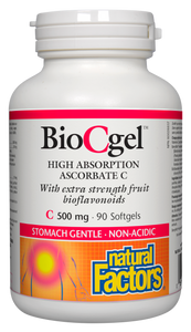Natural Factors BioCgel High Absorption Ascorbate C 