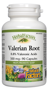 Valerian is a traditional herb used to ease pain, improve sleep, digestion, anxiety, and headaches. Valerian may increase the body’s available supply of gamma-aminobutyric acid (GABA), a neurotransmitter that eases physical tension and stress. Natural Factors Valerian Root 4:1 extract contains the equivalent of 1200 mg dried root per capsule.