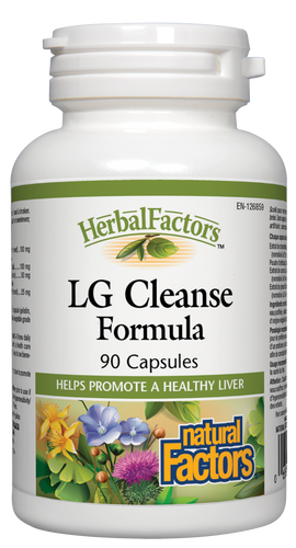 Natural Factors HerbalFactors LG Cleanse Formula is a synergistic combination of four herbs, all known to provide outstanding liver and gallbladder cleansing and anti-inflammatory benefits for optimal liver and gallbladder health. The standardized extracts guarantee potency of the key actives in each herb.