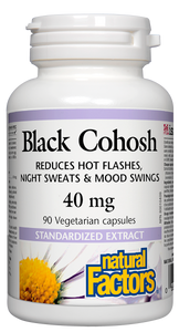 Black Cohosh helps restore balance of hormone levels for effective relief from the symptoms of menopause and perimenopause. 