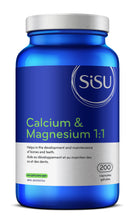 Load image into Gallery viewer, Sisu Calcium magnesium 202 200 Capsules