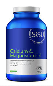 Sisu Calcium & Magnesium 1:1  300’s