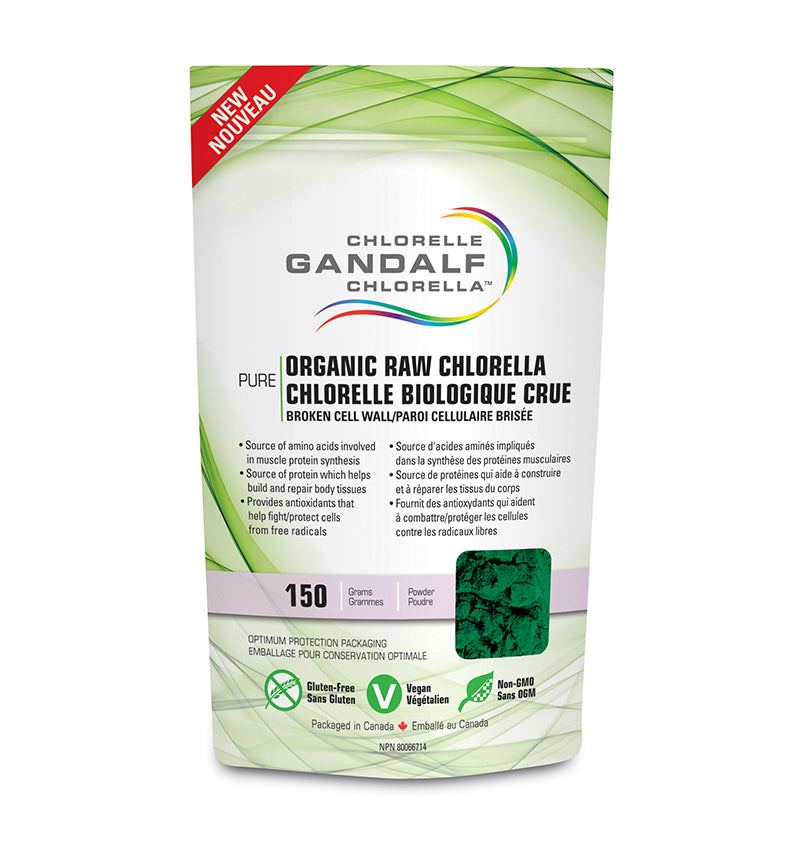 Flora Gandalf Organic Raw Chlorella Powder