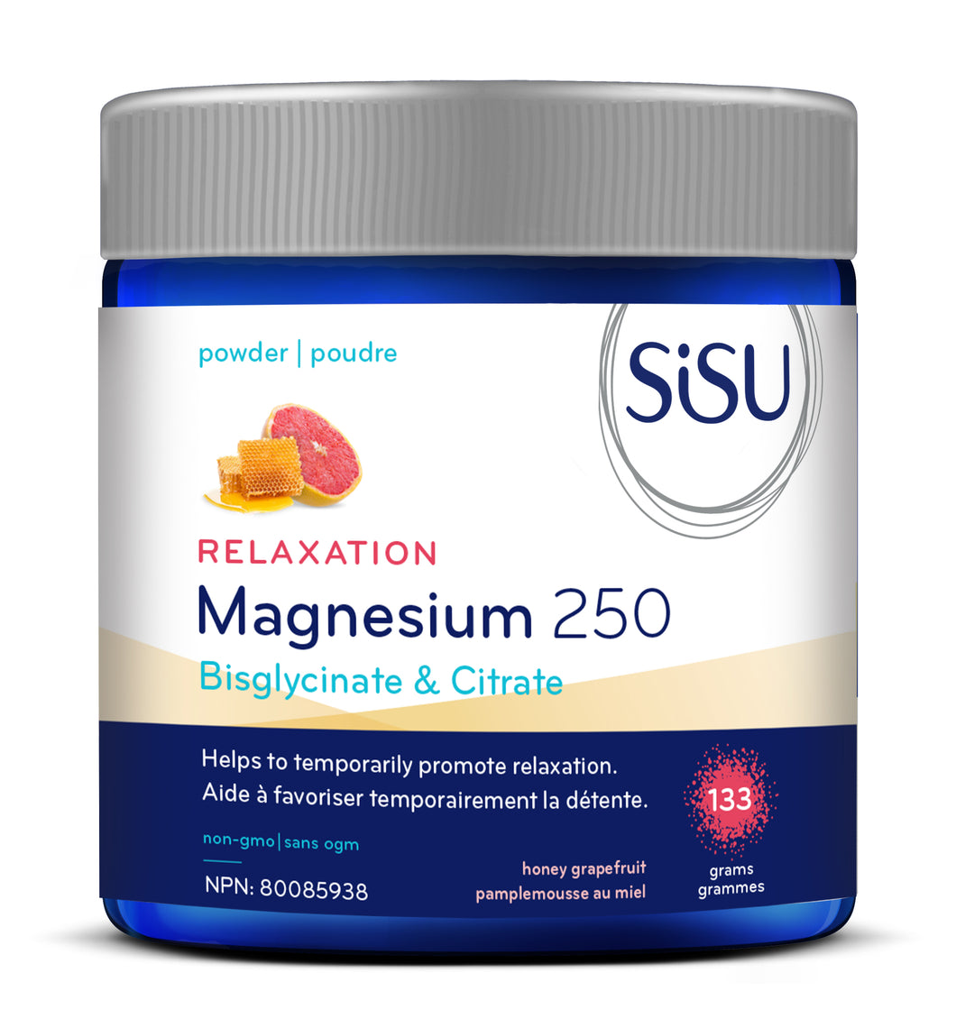 Magnesium 250 mg Relaxation Blend Honey Grapefruit