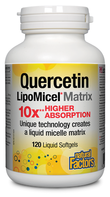 Natural Factors Quercetin LipoMicel Matrix