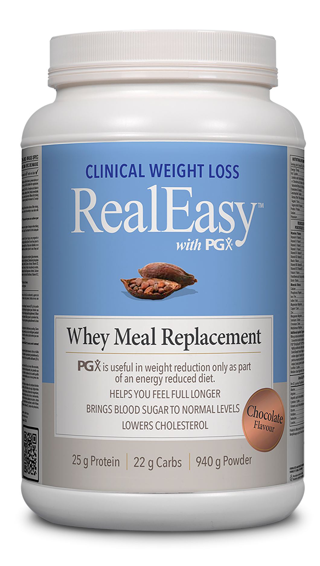 Natural Factors Real Easy with PGX Whey Meal Replacement