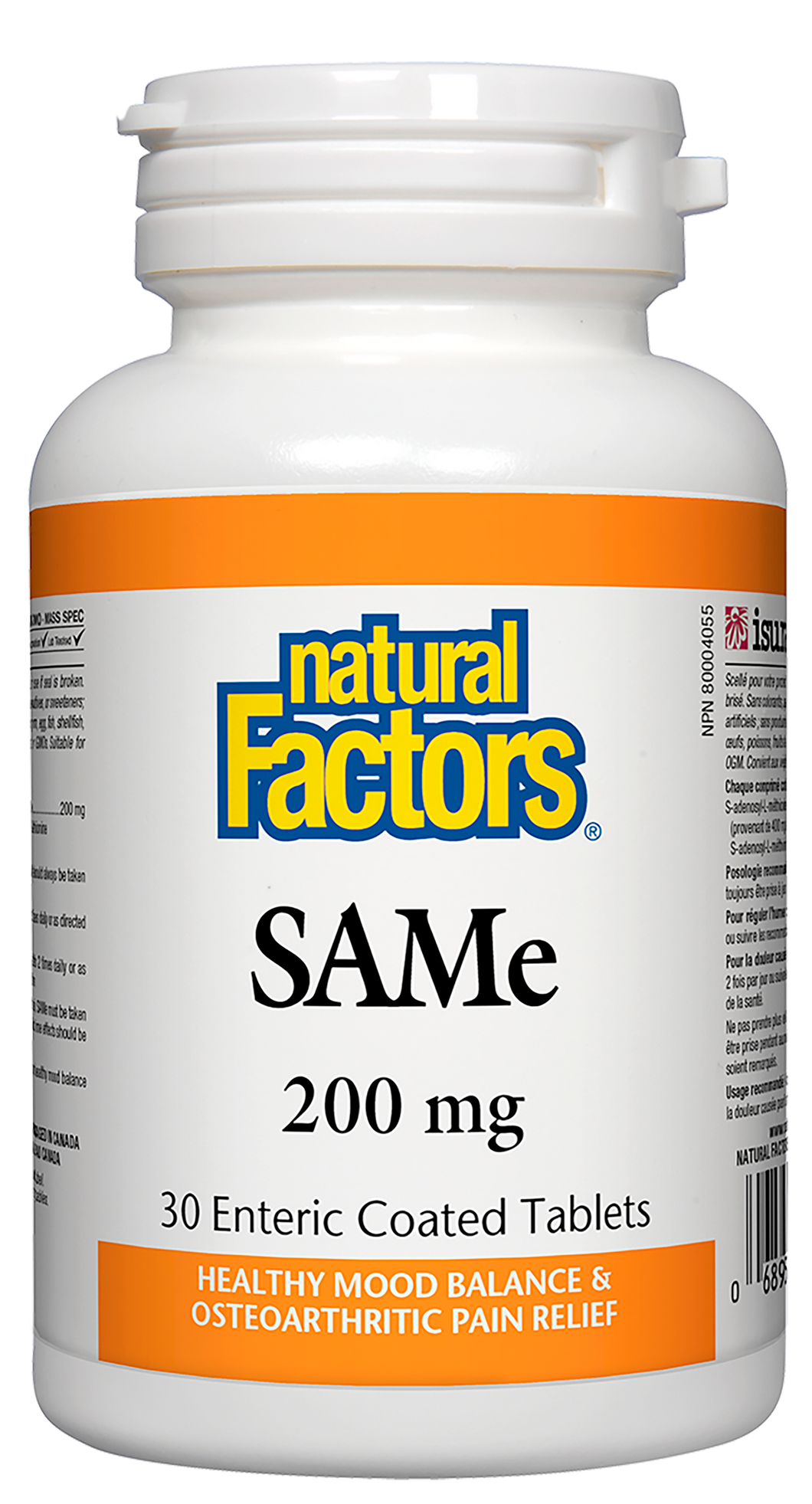 Natural Factors SAMe (pronounced 