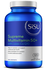 Sisu Supreme Multivitamin 50+ with CoQ10 120’s