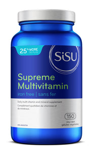 Sisu Supreme Multivitamin Iron Free