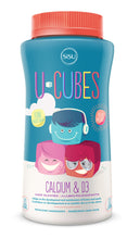 Load image into Gallery viewer, Sisu U-Cubes Calcium &amp; D3 Kids Gummies