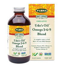 Load image into Gallery viewer, Flora Organic Udo’s Oil Omega 3+6+9 Blend