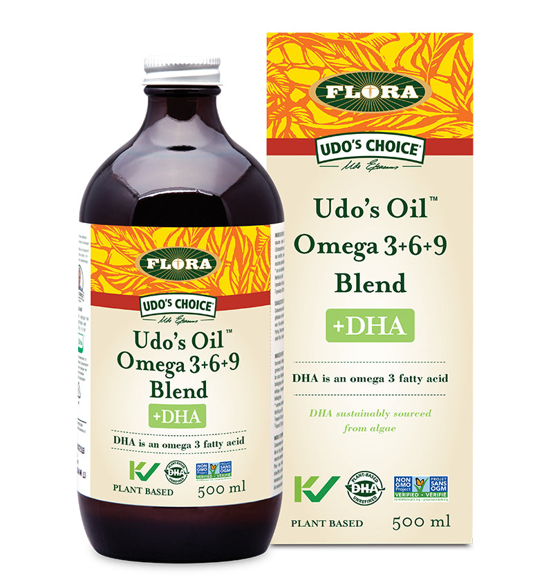 Flora Udo’s Oil Omega 3-6-9 Blend + DHA