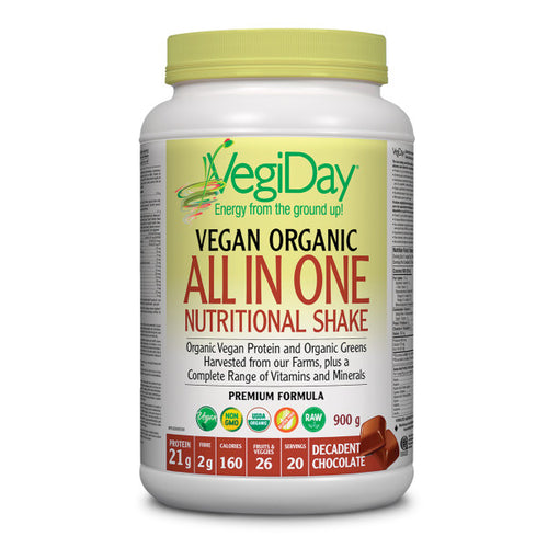 VegiDay Vegan Organic All-In-One Nutritional Shake