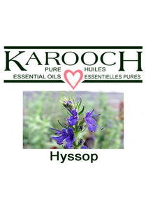 Karooch Hyssop Essential Oils