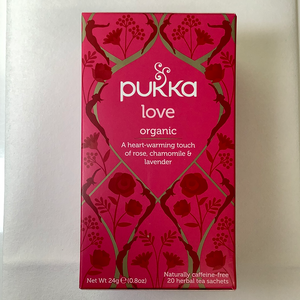 Pukka Organic Love Tea with Rose, Chamomile & Lavender