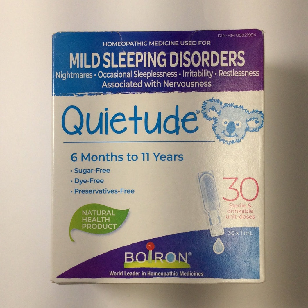Boiron Quietude Mild Sleeping Disorders 6 Months-11 Years