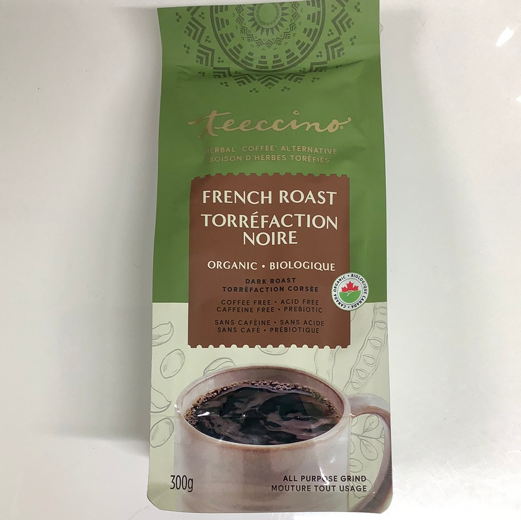 Teeccino Herbal Coffee Alternative French Roast