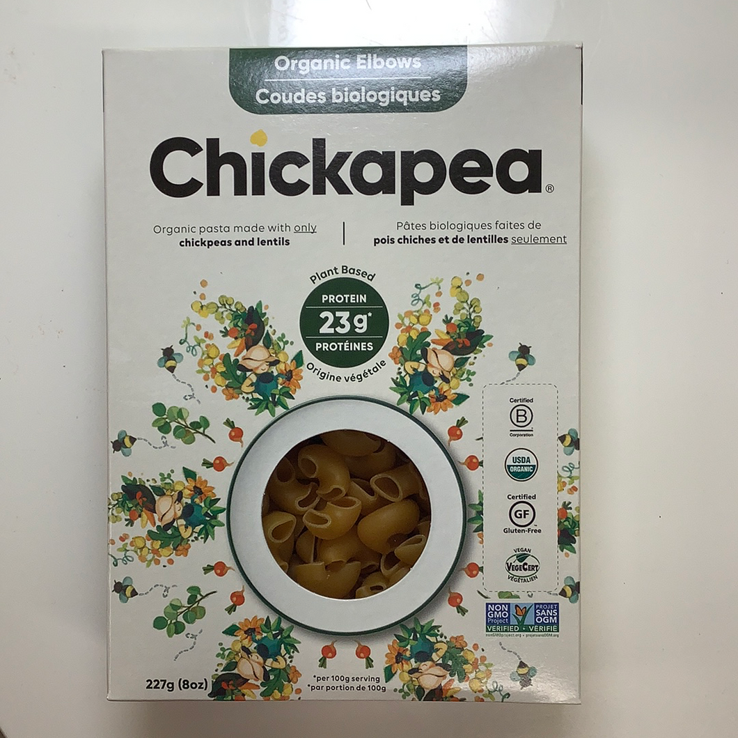 Chickapea Organic Elbows Pasta