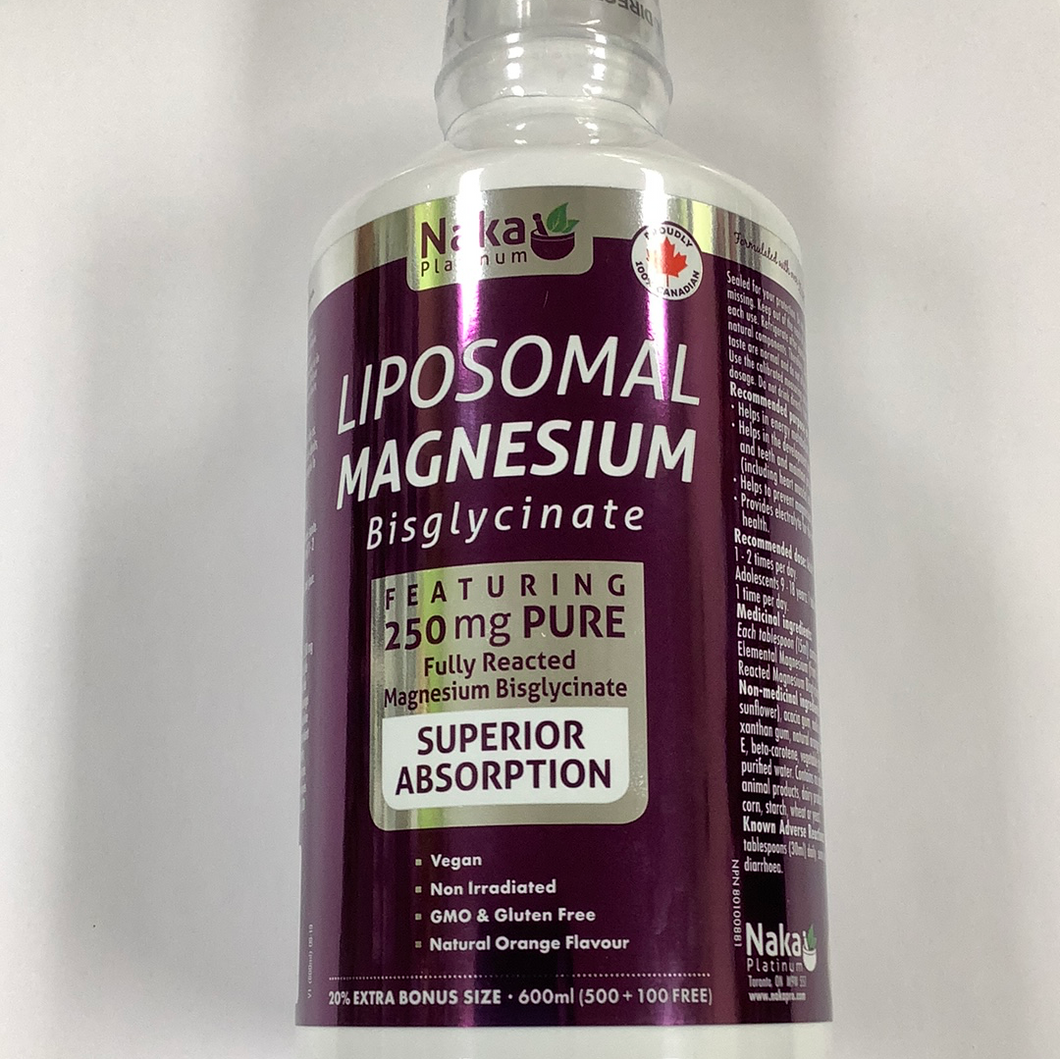 Naka Liposomal Magnesium Bisglycinate