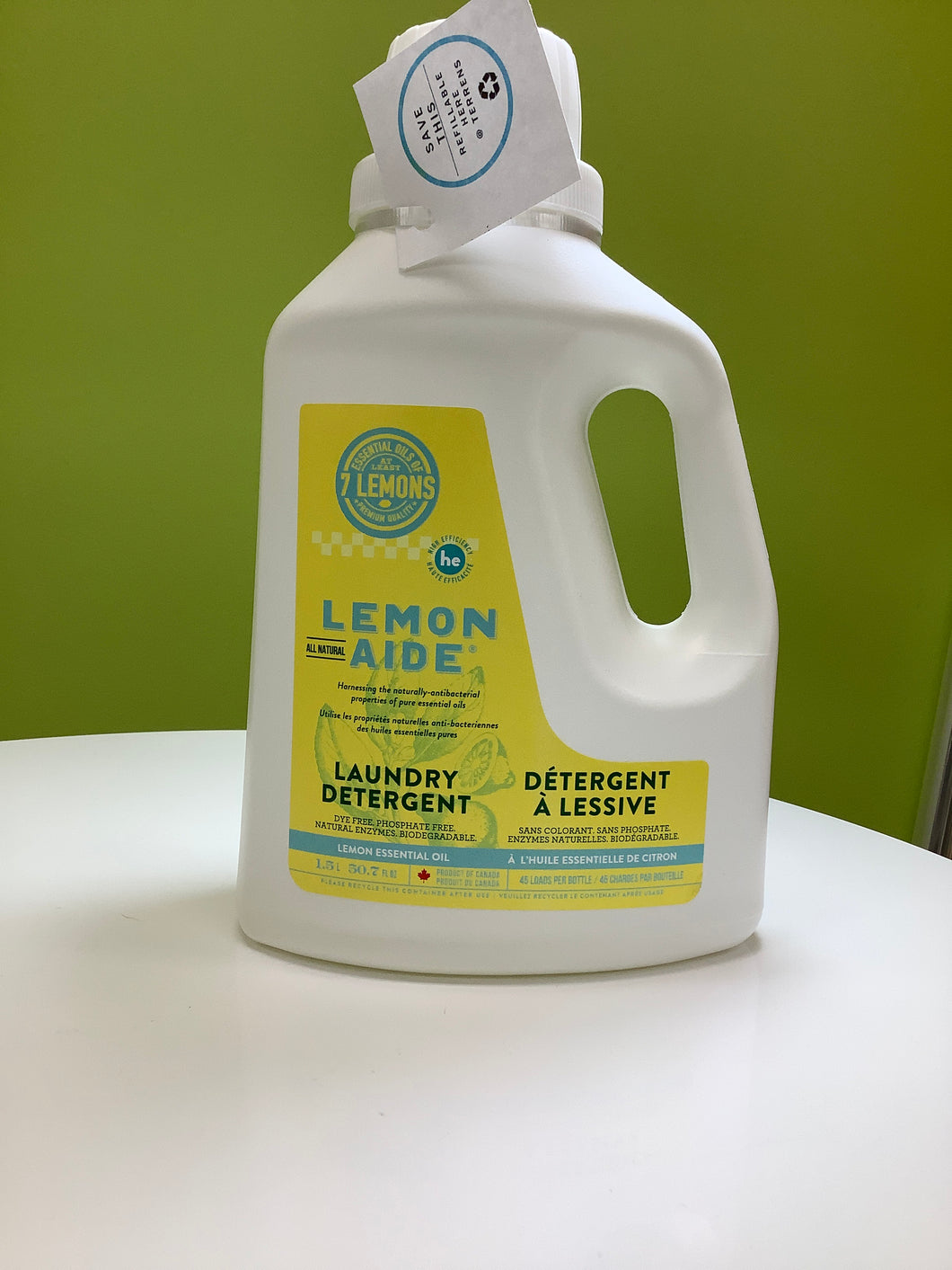 Lemon Aide REFILLABLE Laundry Detergent