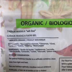 Splendor Garden Organic Garam Masala “salt-free”