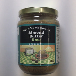 Nuts To You Almond Butter Raw Smooth