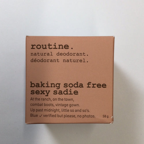 Routine Sexy Sadie Natural Deodorant -Baking Soda Free