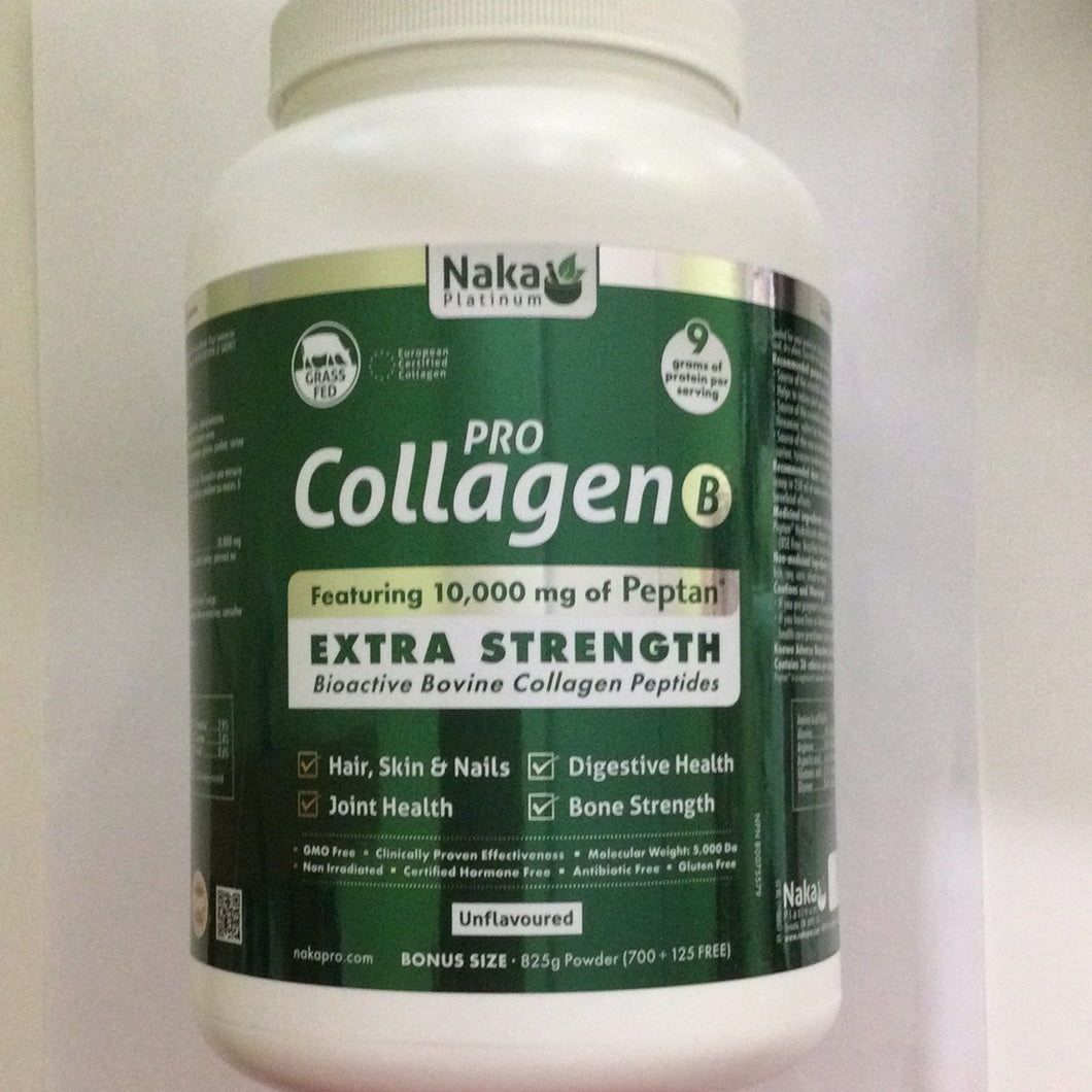 Naka Pro Bovine Collagen Unflavoured Powder