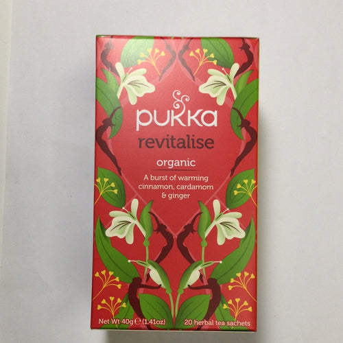 Pukka Revitalize Organic Tea
