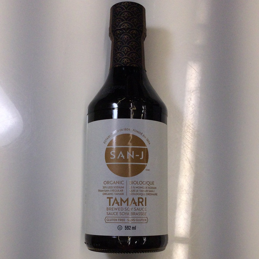 SAN-J Lite Organic Tamari Soy Sauce