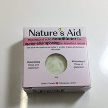 Load image into Gallery viewer, Nature’s Aid True Natural Solid Conditioner Bar