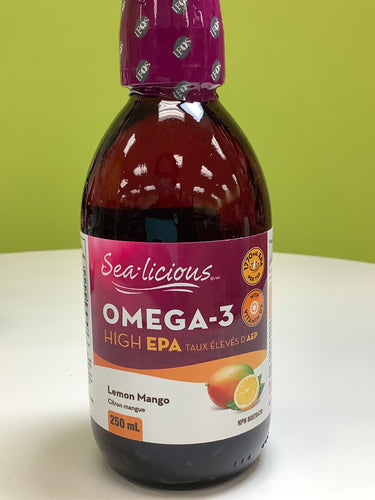 Sea-Licious Omega-3 High EPA Lemon Mango