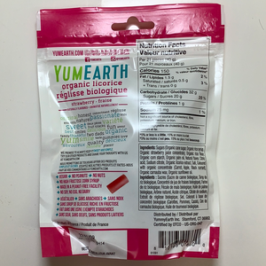 YumEarth Organic Gluten-Free Strawberry Licorice