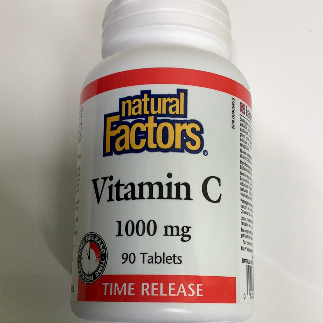 Natural Factors Vitamin C Time Release 90 Tablets