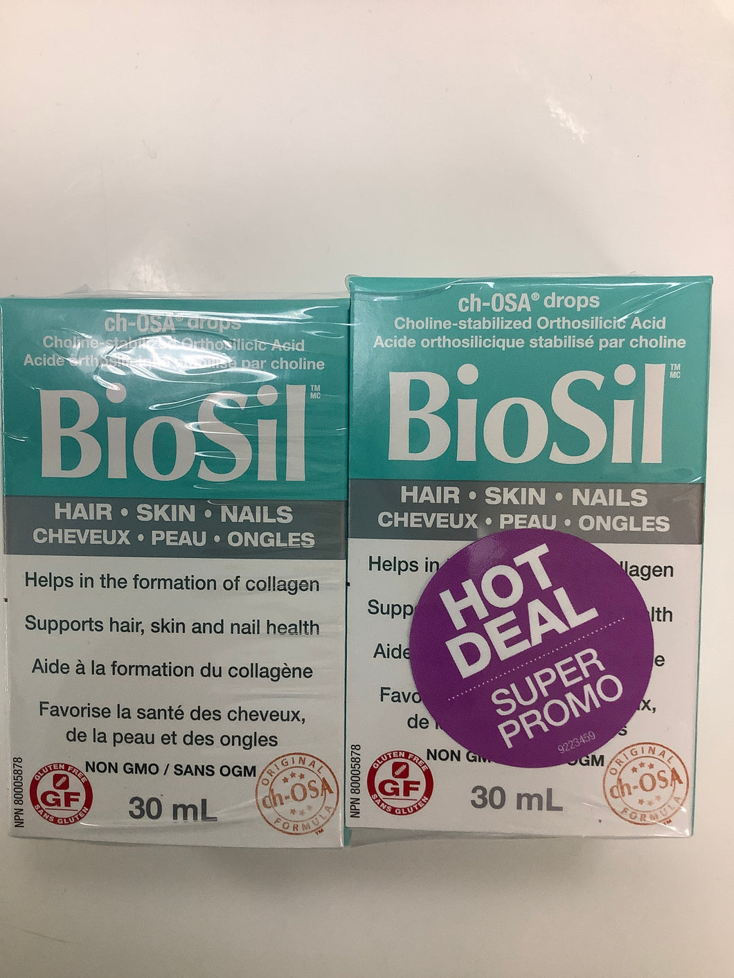 BioSil Liquid 30ml Bonus Pack