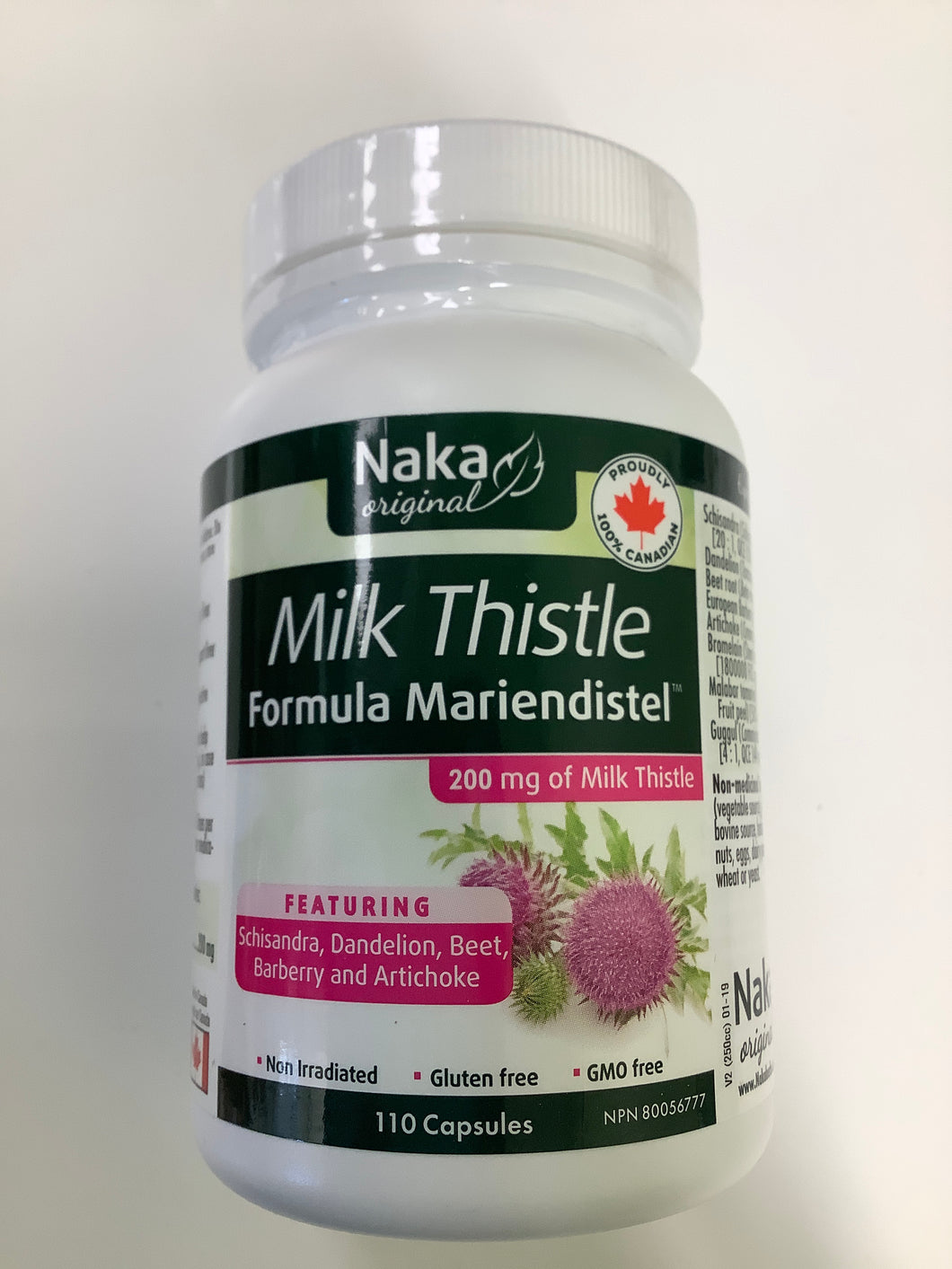 Naka Milk Thistle Formula Mariendistel