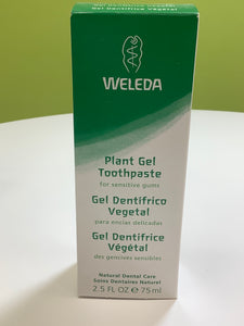 Weleda Plant Gel Toothpaste for Sensitive Gums
