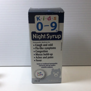 Homeocan Kids 0-9 Homeopathic Night Syrup