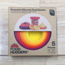 Load image into Gallery viewer, Food Huggers Reusable Food Savers 5 Piece