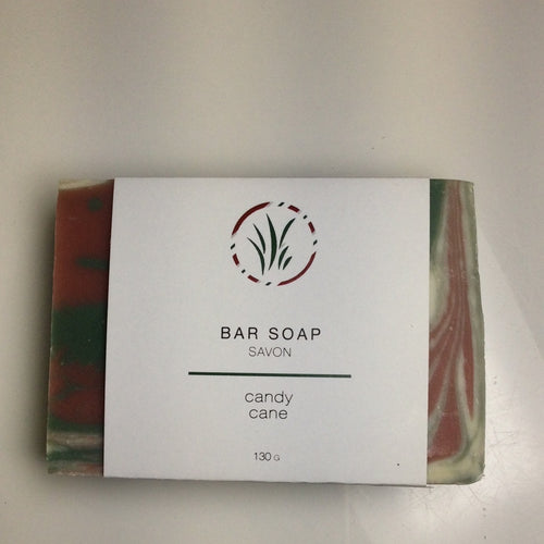 All Things Jill Candy Cane Bar Soap
