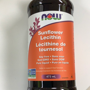 Now Sunflower Lecithin Liquid