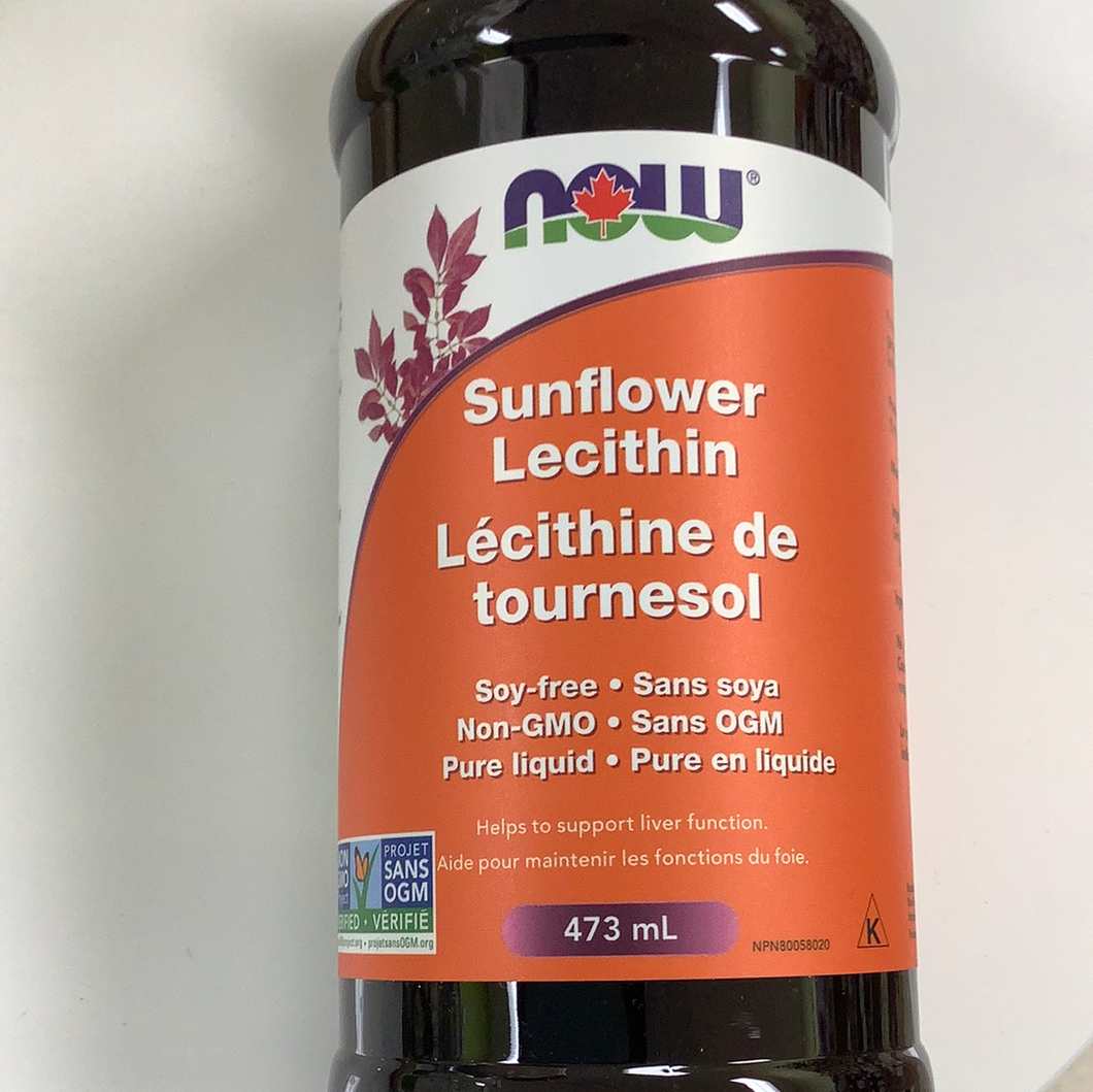 Now Sunflower Lecithin Liquid