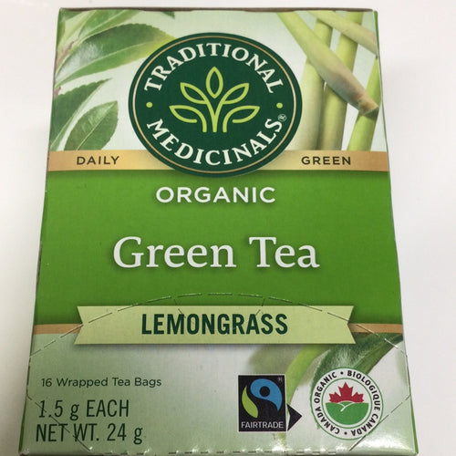 Traditional Medicinals Organic Green Tea Lemongrass Tea