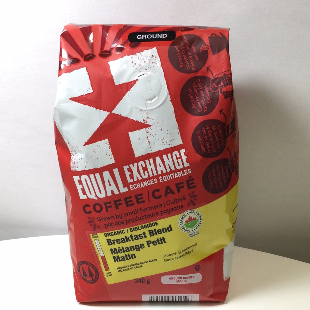 Equal Exchange Coffee Organic Breakfast Blend