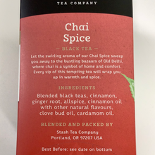 Load image into Gallery viewer, Stash Chai Spice Tea