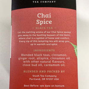 Stash Chai Spice Tea