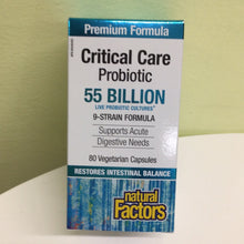 Load image into Gallery viewer, Natural Factors Critical Care Probiotic 55 Billion
