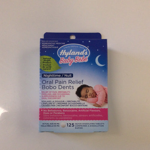 Hyland’s Baby Nighttime Oral Pain Relief Tablets