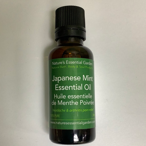 Nature’s Essential Garden Japanese Mint Essential Oil 30ml